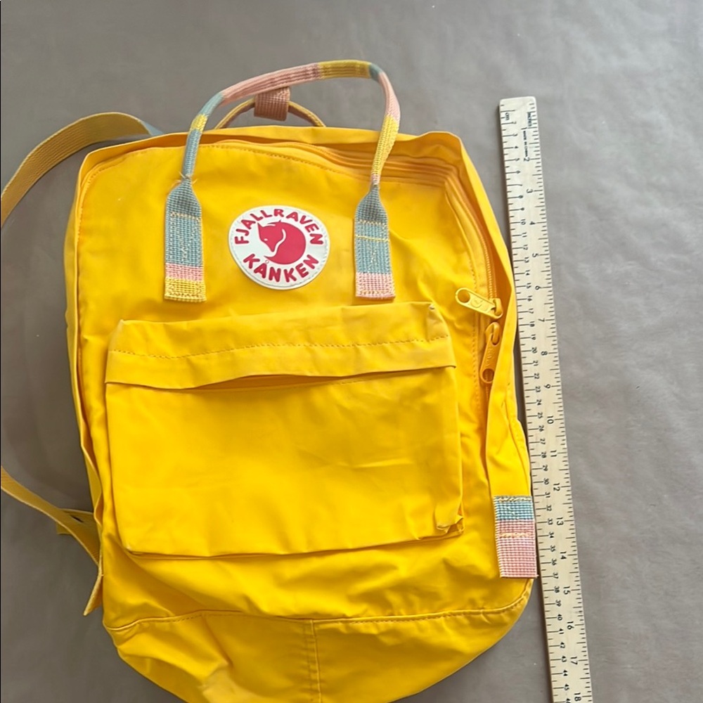 Fjällräven Kånken Yellow Backpack